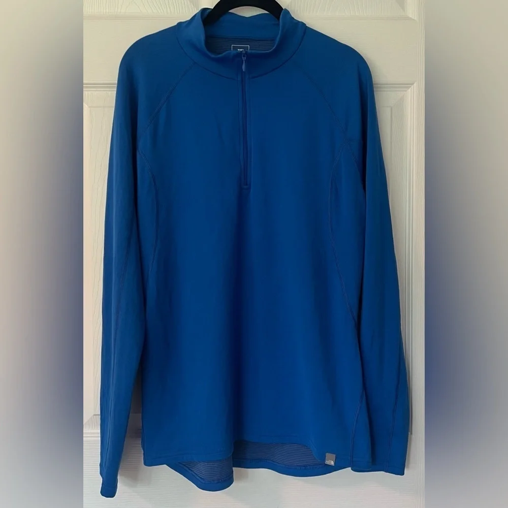 The North Face Royal Blue Quarter-Zip Pullover
